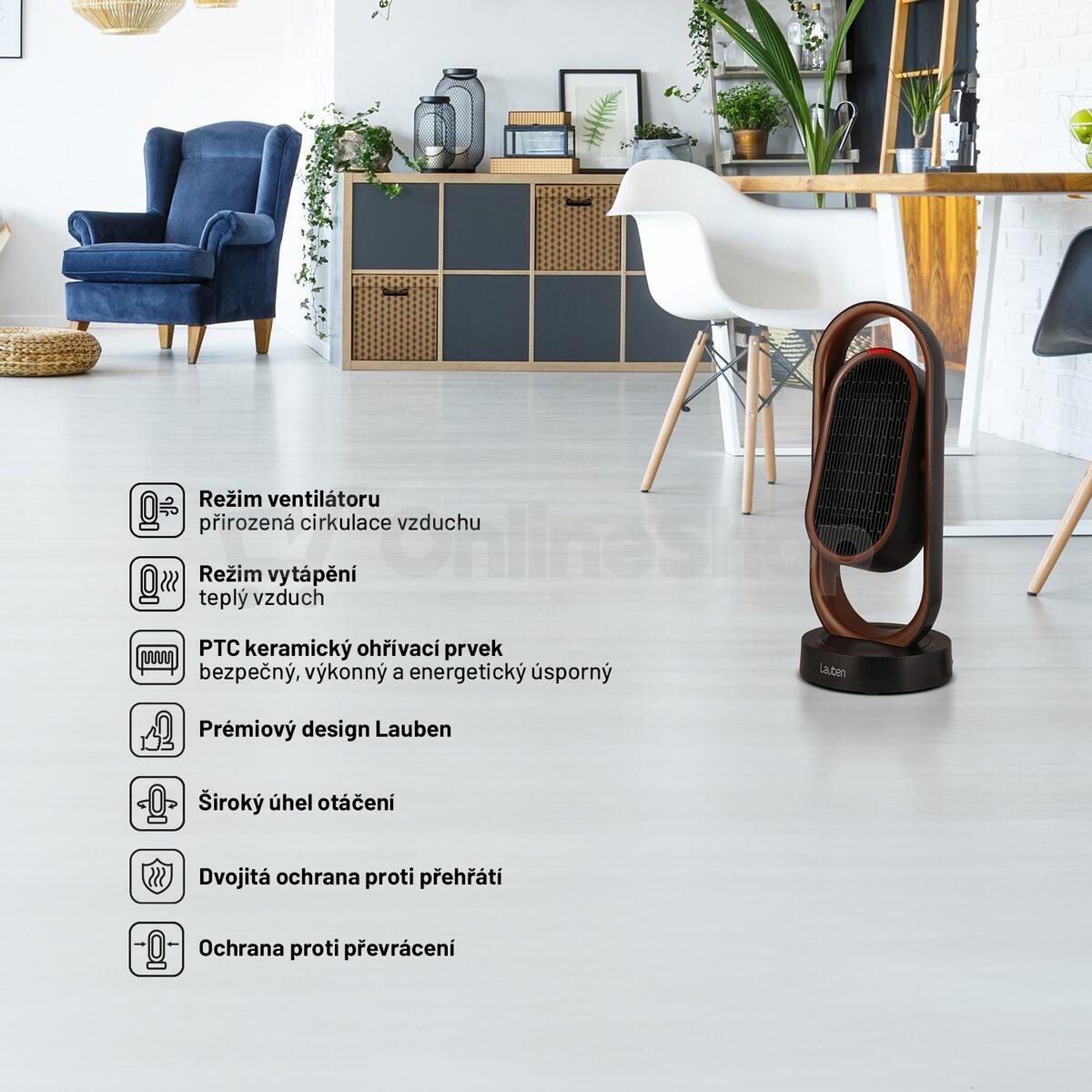 Topidlo Lauben Smart Fan&Heater 2in1 1800BB | Skutečná fotografie prodávaného kusu | Skutečná fotografie prodávaného kusu | Skutečná fotografie prodávaného kusu | Skutečná fotografie prodávaného kusu