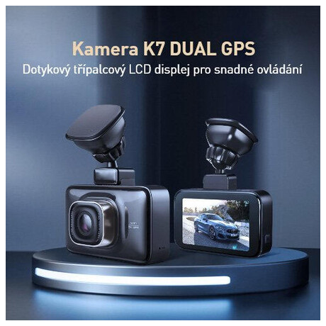 Autokamera CEL-TEC K7 Dual GPS