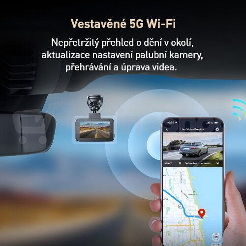 Autokamera CEL-TEC K7 Dual GPS