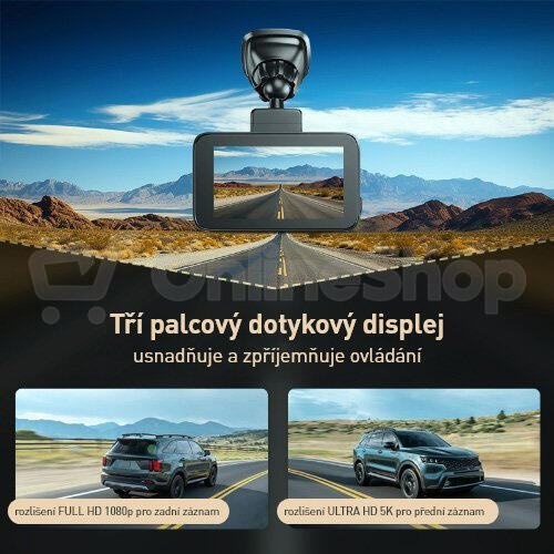 Autokamera CEL-TEC K7 Dual GPS