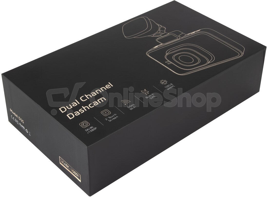 Autokamera CEL-TEC K7 Dual GPS