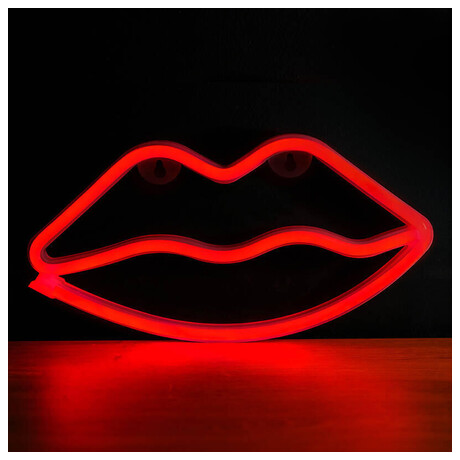 Forever LED neon Lips Red (foto 1)