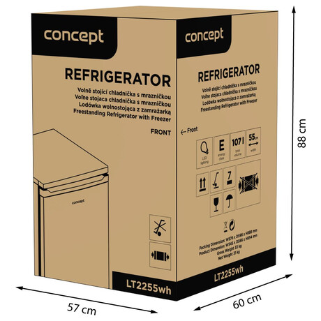 Chladnika Concept LT2255wh