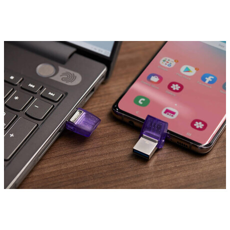 Flash disk Kingston DataTraveler microDuo 3C 128GB 200MB/s dual USB-A + USB-C