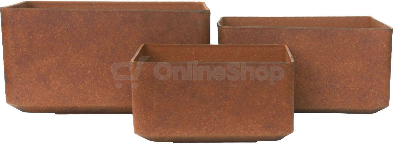 Květináč G21 Element Square 50 x 25 x 50