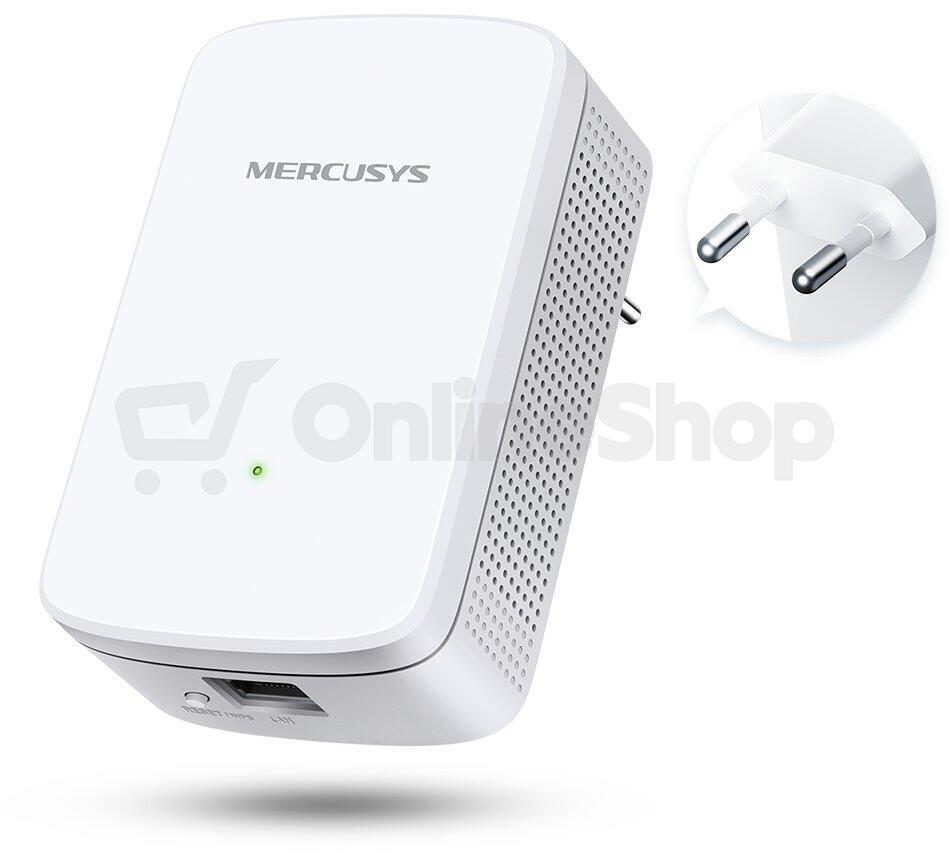 WiFi extender TP-Link Mercusys ME10 AP / Extender / Repeater, 2.4GHz, 1x LAN