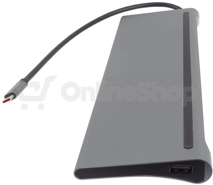 Dokovací stanice USB-C Full Size MST vhodná pod notebook