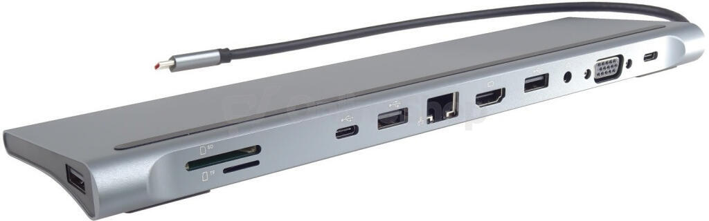 Dokovací stanice USB-C Full Size MST vhodná pod notebook