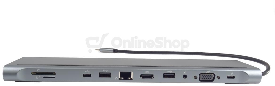Dokovací stanice USB-C Full Size MST vhodná pod notebook