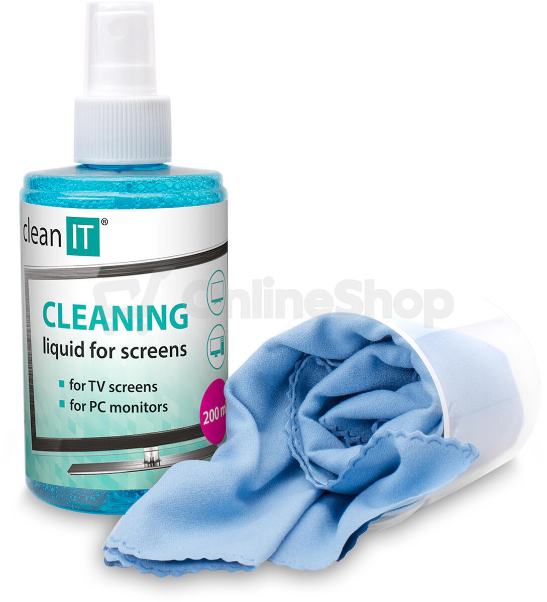 Čisticí prostředek OEM CLEAN IT na obrazovky, 200ml