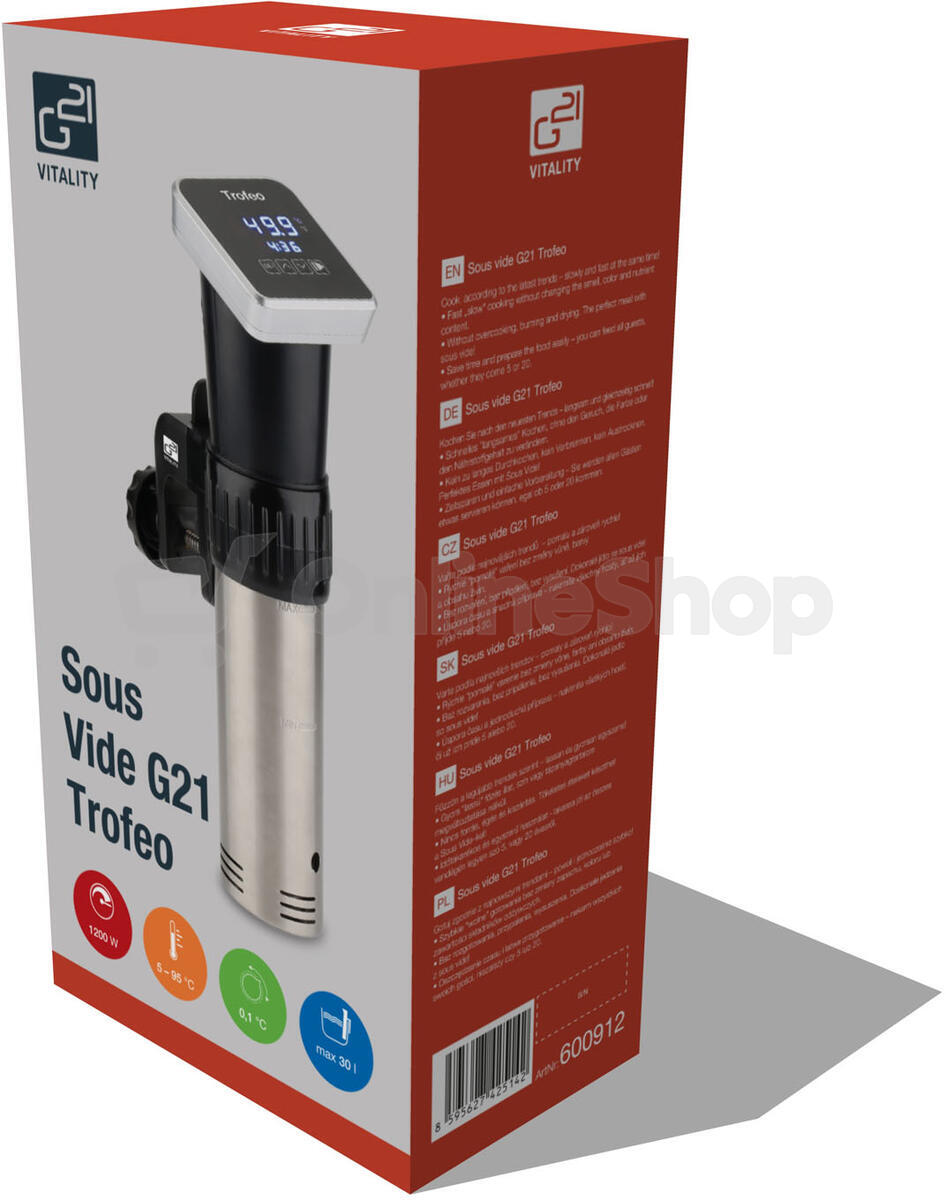 Sous vide G21 Trofeo 1200 W