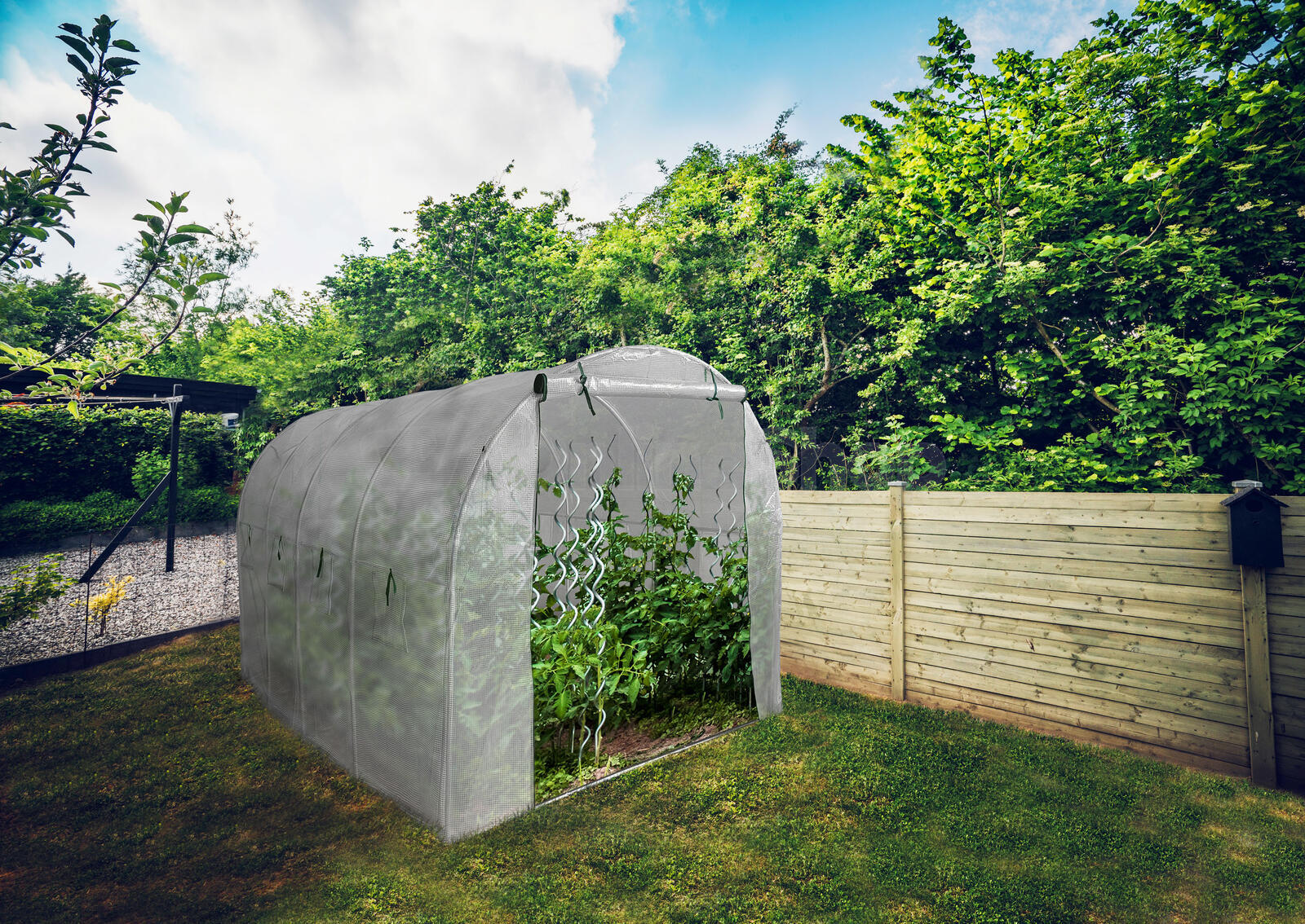 Fóliovník G21 200 x 400 x 200 cm, bílý