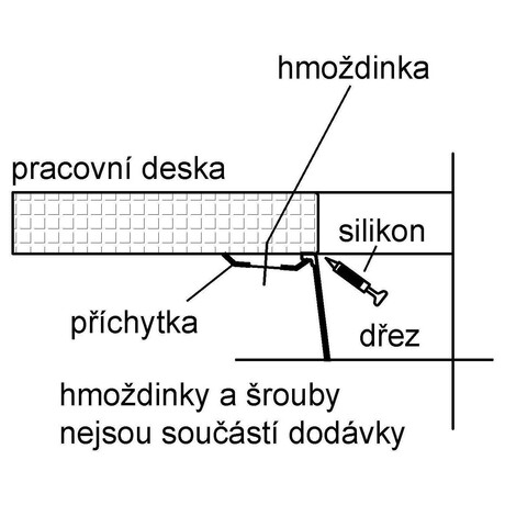 Kuchyňský dřez Franke SID 110-50 černá Tectonite