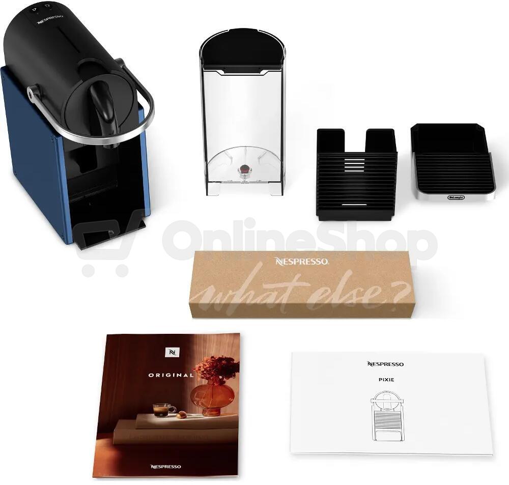 Kapslový kávovar DeLonghi Nespresso Pixie EN127.BL