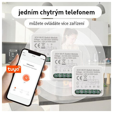 CEL-TEC L130W 2 kanálový spínač