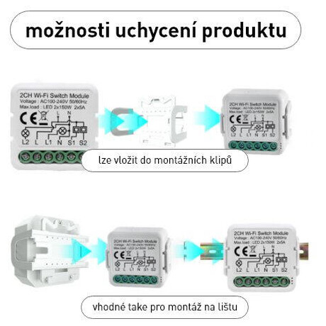 CEL-TEC L130W 2&nbsp;kanálový spínač (foto 7)