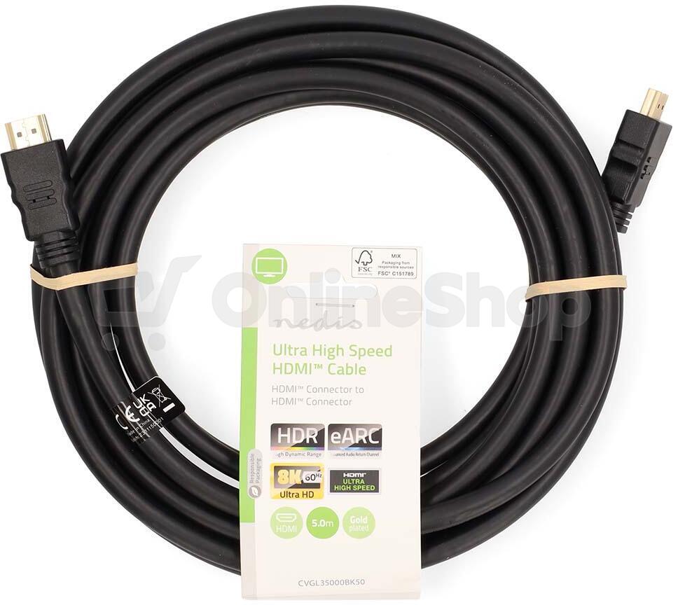 Ultra High Speed HDMI™ Kabel NEDIS CVGL35000BK50