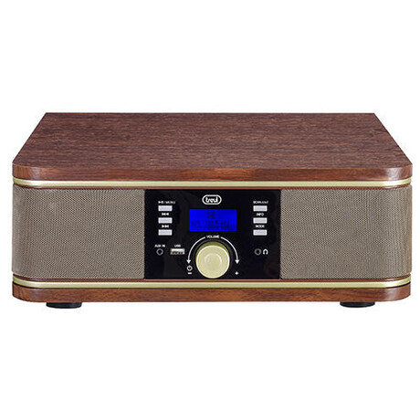 Gramofon Trevi, TT 1042 DAB+ LG, deven, DAB/DAB+/PLL FM stereo, MP3 na USB, AUX-IN, 110-240V~50/60Hz