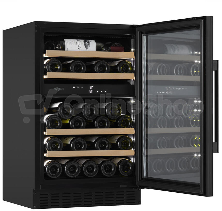 Vestavná vinotéka mQuvée WineCave 700 50D, antracitová