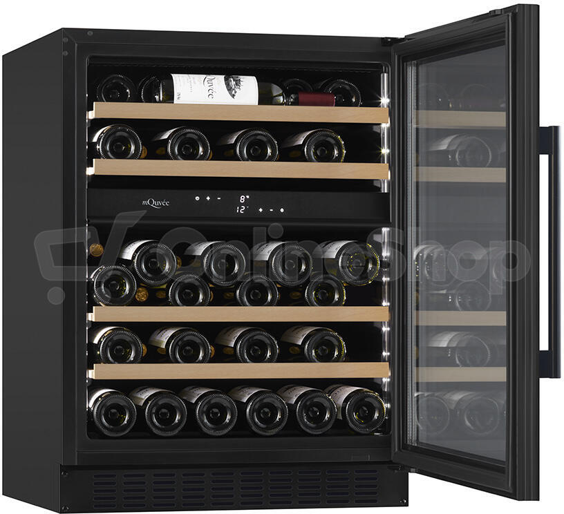Vestavná vinotéka mQuvée WineCave 700 60D, antracitová