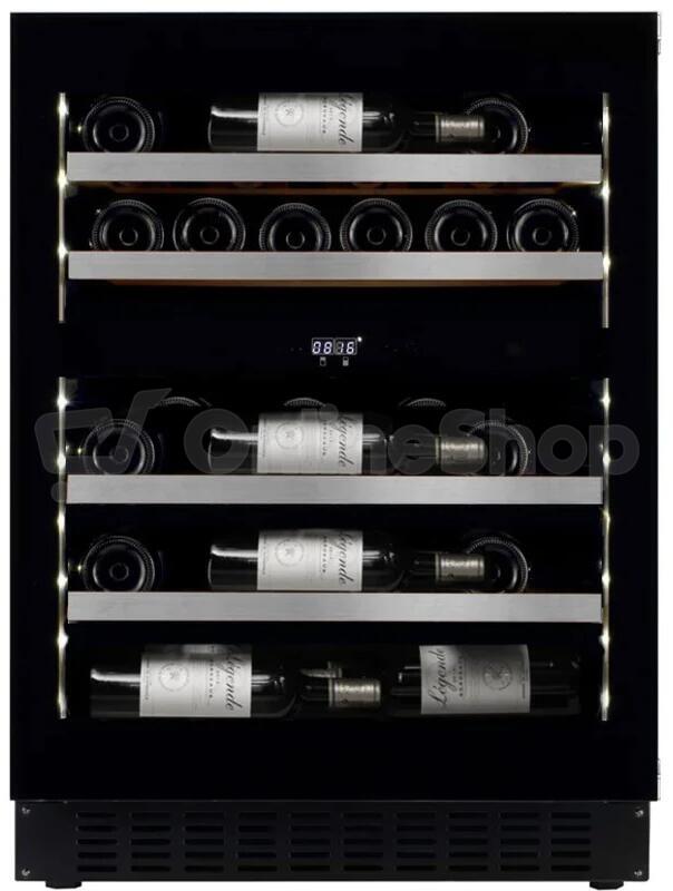 Vestavná vinotéka mQuvée WineCave 700 60D Push-Pull, černá