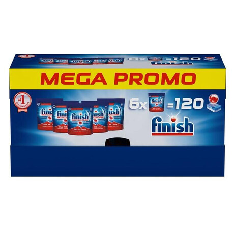 Finish tablety do myky GIGAPACK, 120 ks