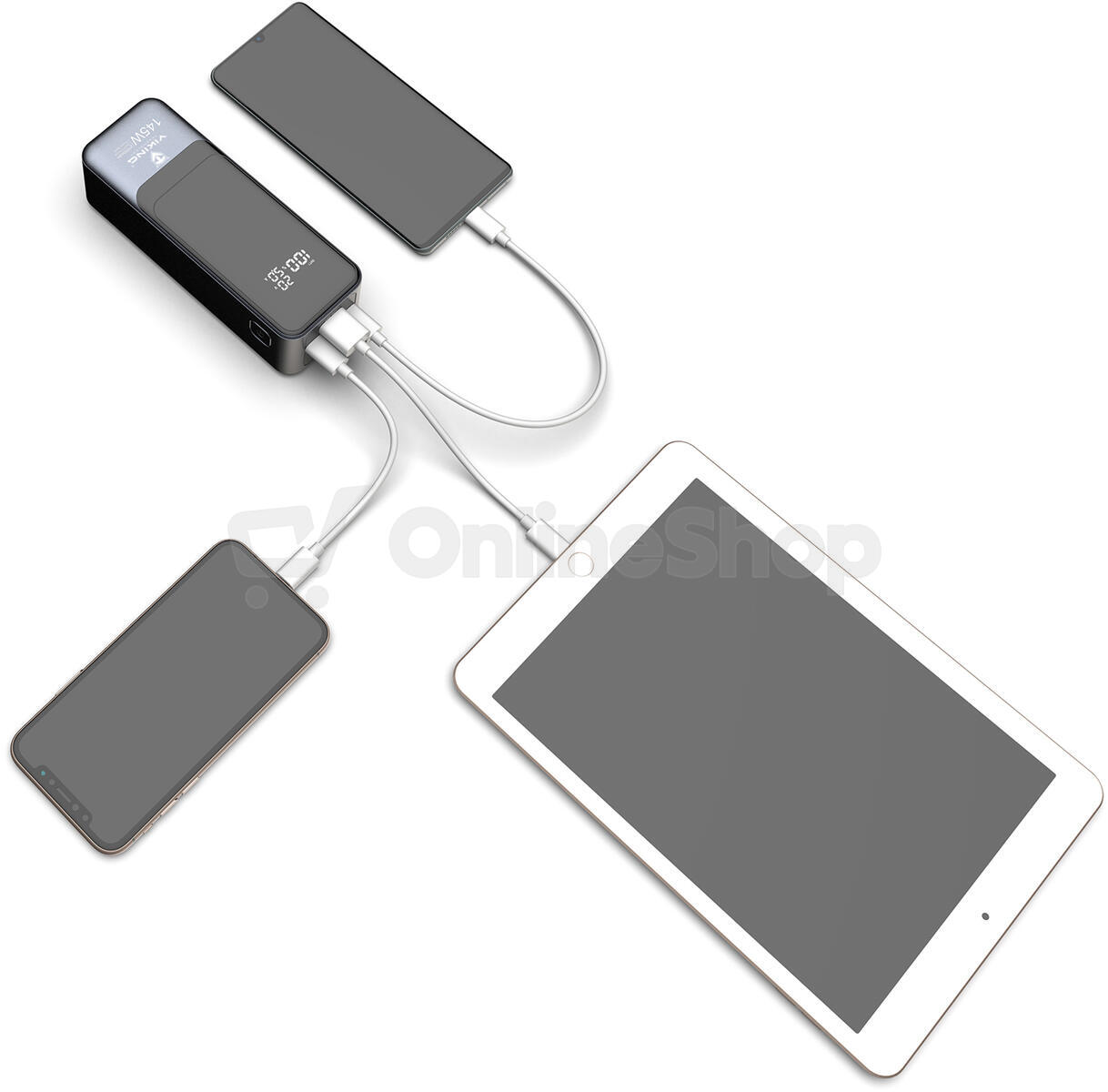 Viking powerbanka PN-964PD, 27000 mAh, černá (PN964PD)