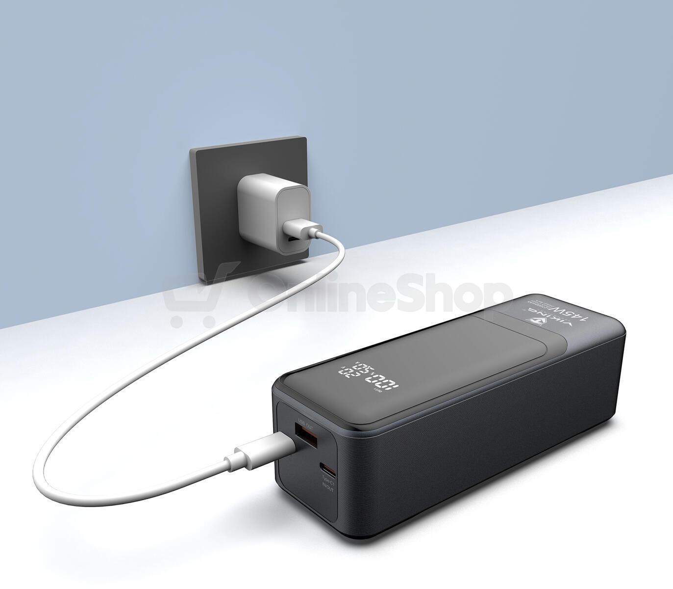 Viking powerbanka PN-964PD, 27000 mAh, černá (PN964PD)