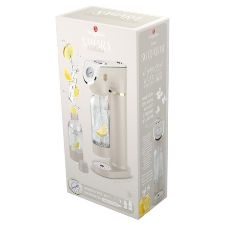 SET Vrobnk sody BERLINGERHAUS SODABAR + 2 lahve Sahara Collection BH-8556