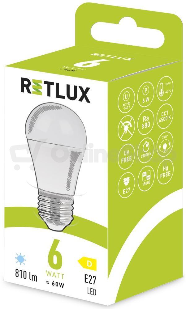 LED žárovka mini globe Retlux RLL 640