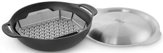 Wok pánev a sada pro Weber Gourmet BBQ System