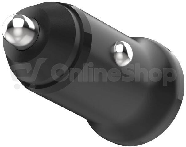 Autonabíječka FIXED s USB-C výstupem a podporou PD, 30W, černá