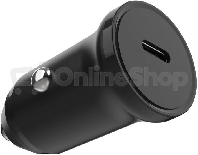 Autonabíječka FIXED s USB-C výstupem a podporou PD, 30W, černá