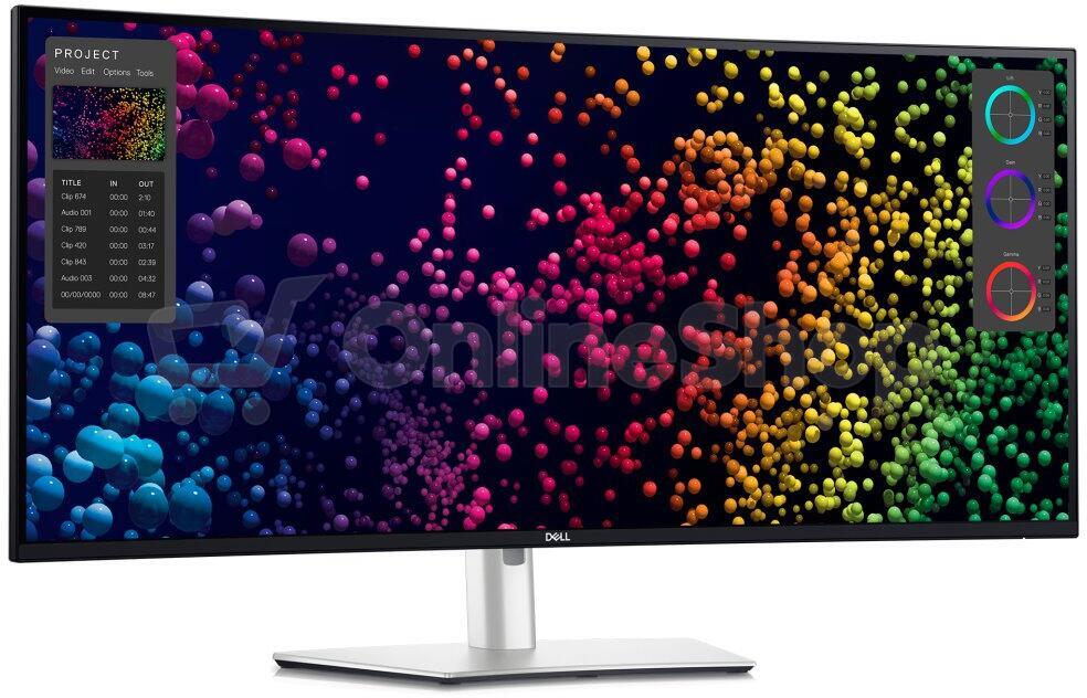 Monitor Dell UltraSharp U4025QW (210-BMDV), stříbrný