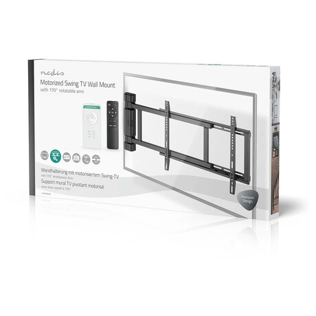 Motorised TV Wall Mount NEDIS TVWM5860BK