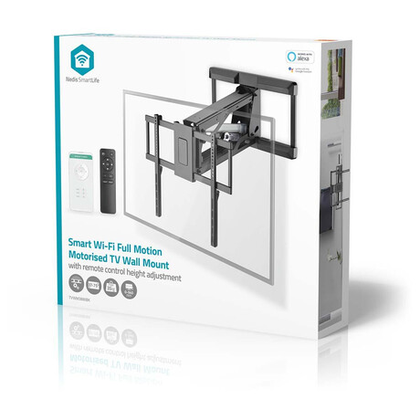 Motorizovan TV pro mont na stnu NEDIS TVWM5880BK