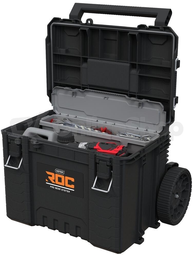 Box Keter ROC Pro Gear 2.0 Mobile cart s kolečky