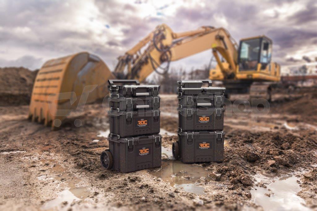 Box Keter ROC Pro Gear 2.0 Mobile cart s kolečky