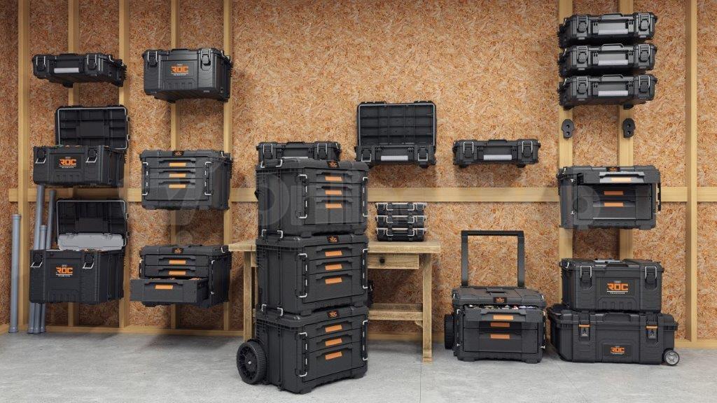 KETER ROC Pro Gear 2.0 3 zásuvkový box XL