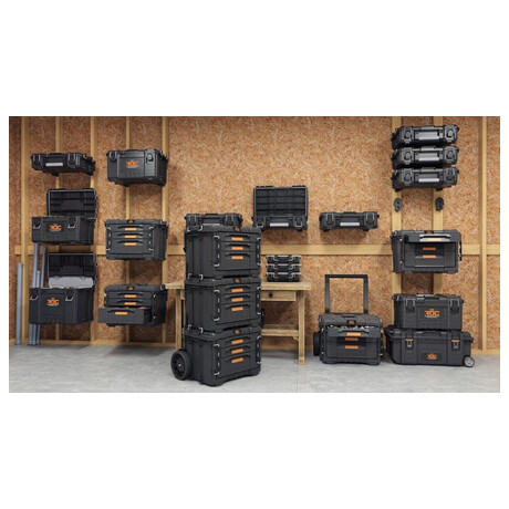 Box Keter ROC Pro Gear 2.0 se temi zsuvkami