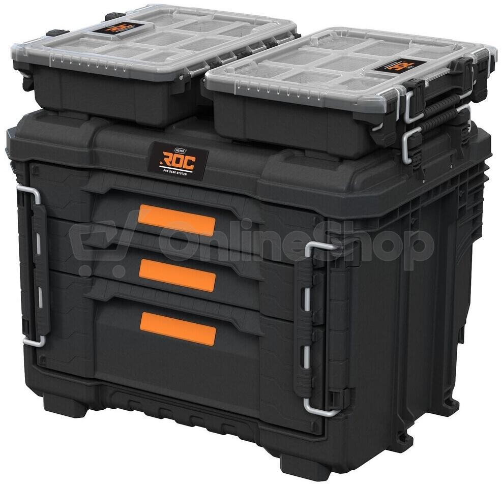 KETER ROC Pro Gear 2.0 3 zásuvkový box XL