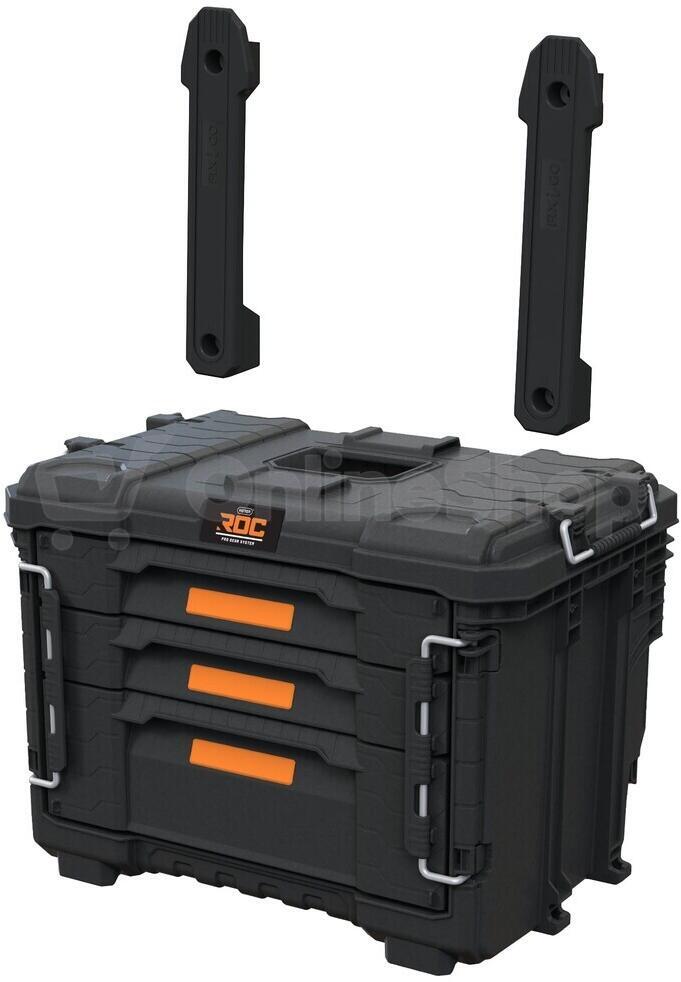 Box Keter ROC Pro Gear 2.0 se třemi zásuvkami