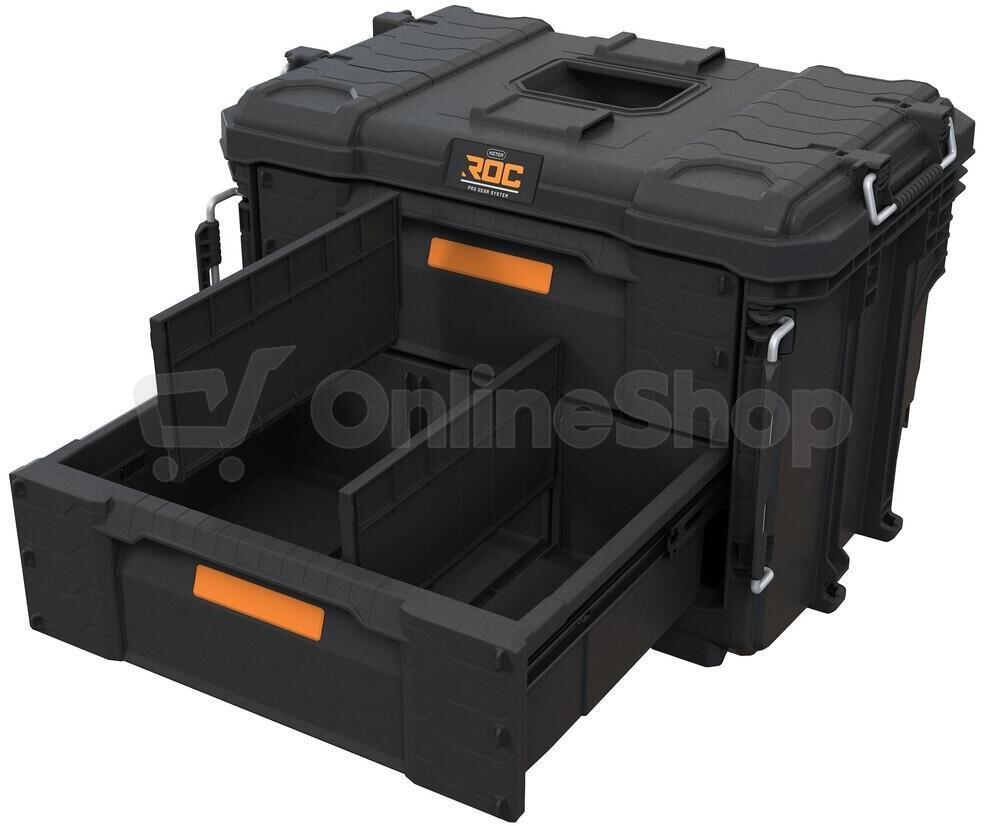 Box Keter ROC Pro Gear 2.0 se dvěma zásuvkami