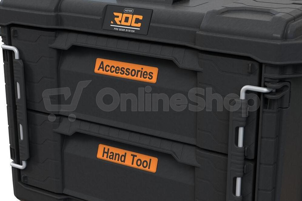 Box Keter ROC Pro Gear 2.0 se dvěma zásuvkami