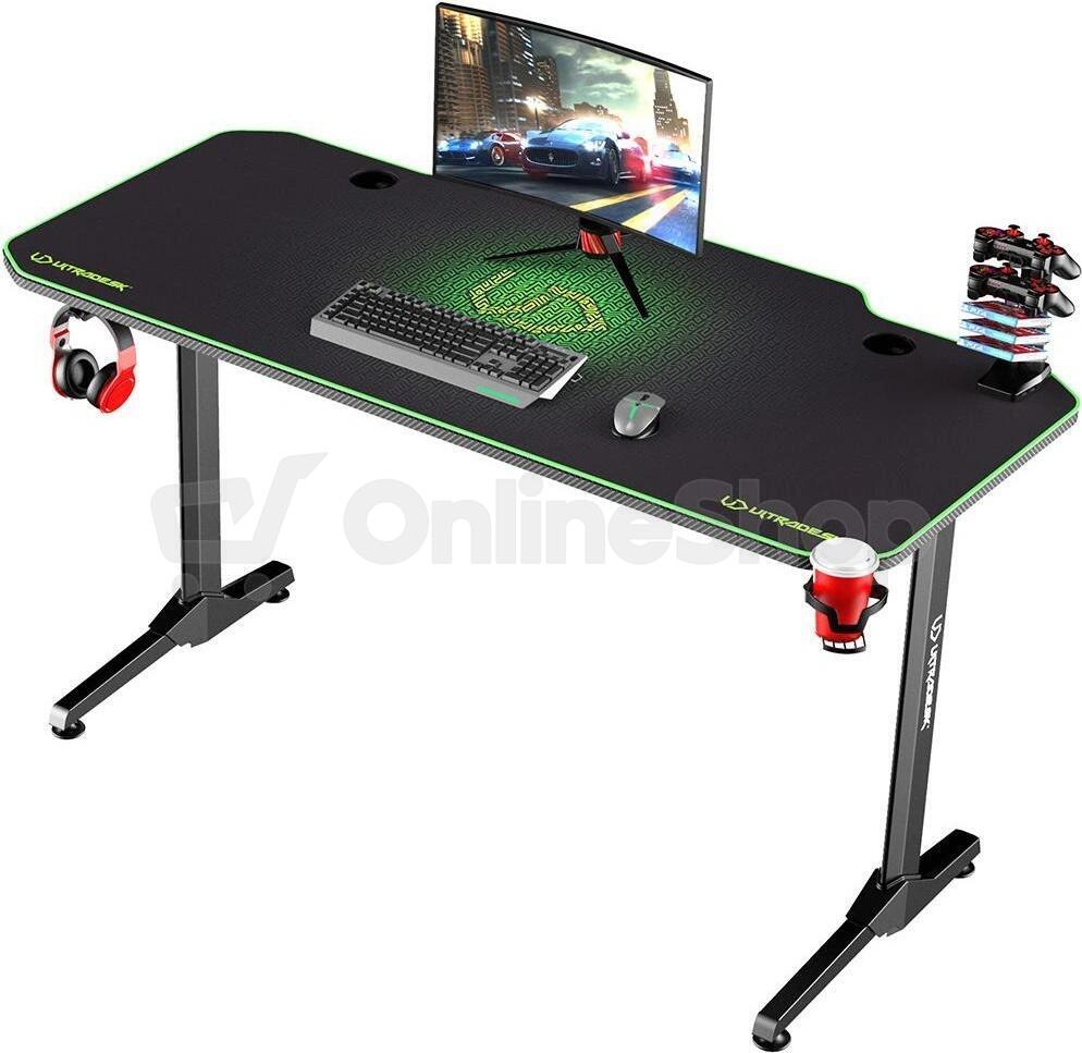 Herní stůl ULTRADESK FRAG GREEN WHITE