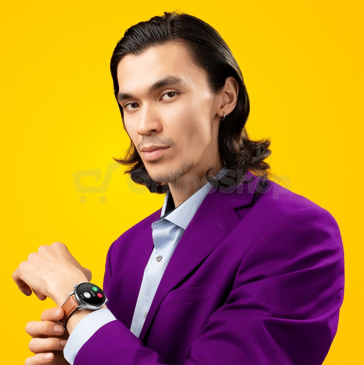 Chytré hodinky Niceboy WATCH GTR 2 Frozen Silver