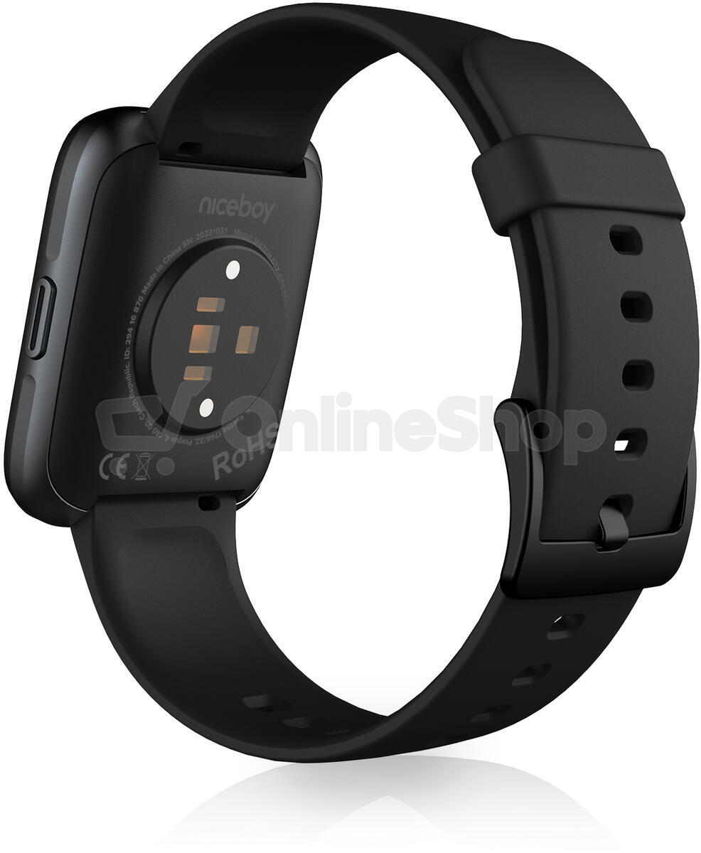 Chytré hodinky Niceboy WATCH GTX GPS černé