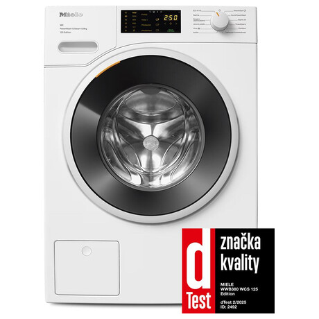 SET Praka Miele WWB 380 WCS 125 Edition + Suika prdla Miele TWL680WP 125 Gala Edition