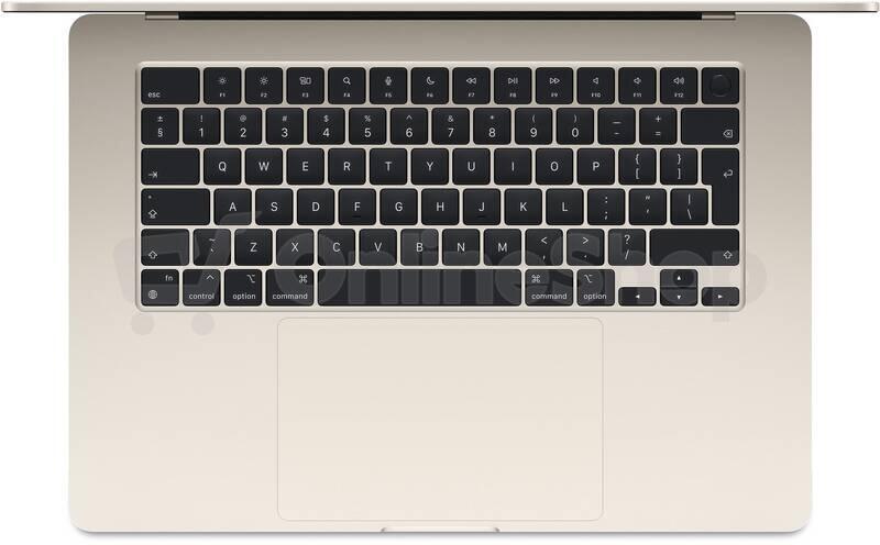 Notebook Apple MacBook Air 15" M3 8-core CPU 10-core GPU 16GB 512GB Hvězdně Bílý CZ