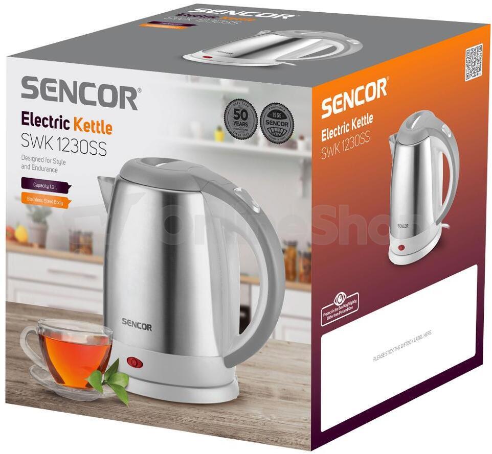 Rychlovarná konvice Sencor SWK 1230SS
